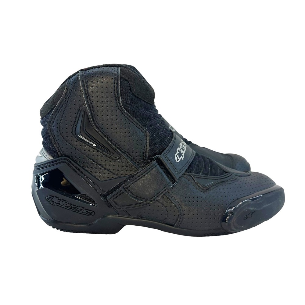 ALPINESTARS SMX-1 R Vented Motorcycle Boots • 7.5 • black